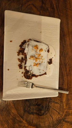 Carrot cake (gf) at Tyche in Antalya