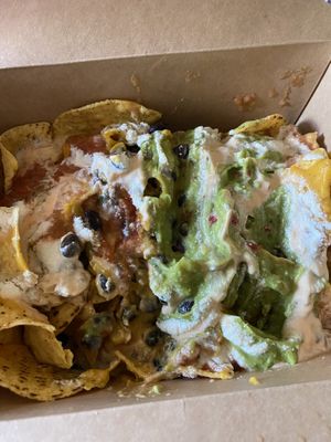 VH Nachos hit the spot! A little bit spicy but tasted amazing   at The Vegetable Hunter - Hershey in Hershey