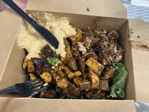 Kale & Sweet Potato Bowl  at The Vegetable Hunter - Hershey in Hershey