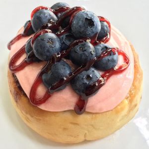 Triple Berry with Raspberry Jam! at Cinnaholic - Hamilton in Hamilton