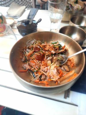 Vegan bibimbap at Hey Joo - 헤이 주 in Ghent