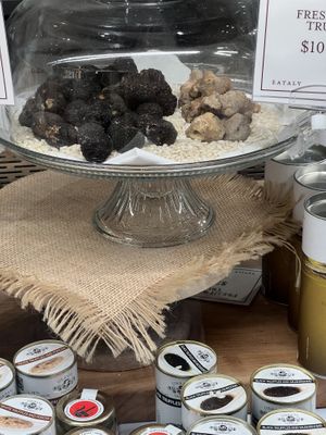 Fresh truffles   at Eataly in Dallas