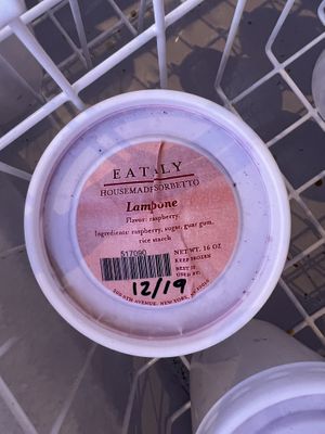 Sorbet   at Eataly in Dallas