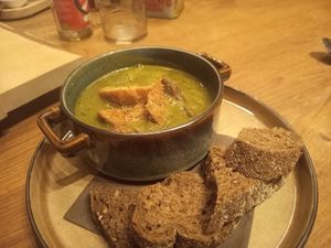 Soup of the day: Zucchini soup at Mahoe - Maybe closed in Oud Beijerland