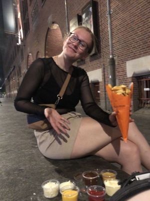 Saus festijn!  at Vlaamse Frites Snackland in Amsterdam