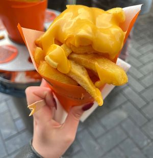   at Vlaamse Frites Snackland in Amsterdam