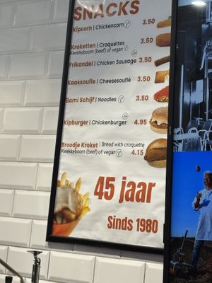   at Vlaamse Frites Snackland in Amsterdam