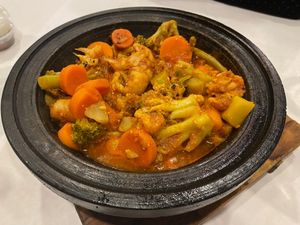 Vegetable Edam at Mazbi Restaurant in Montreal