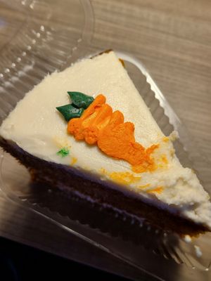 Carrot cake at My Vegan Sweet Tooth in Virginia Beach