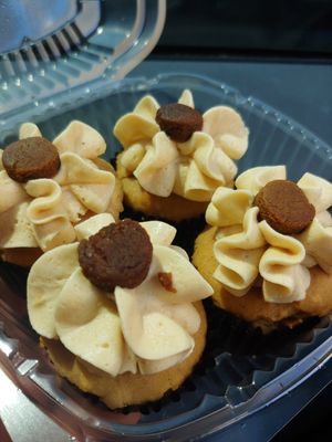 Cupcakes but for dogs at My Vegan Sweet Tooth in Virginia Beach