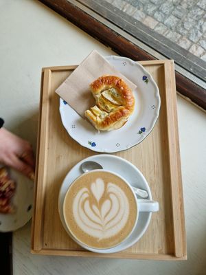 Really friendly staff, and delicious pastry and coffee. Would recommend and will return. at Kolacherie Celetna in Prague