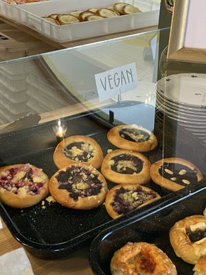 Vegane Auswahl  at Kolacherie Celetna in Prague