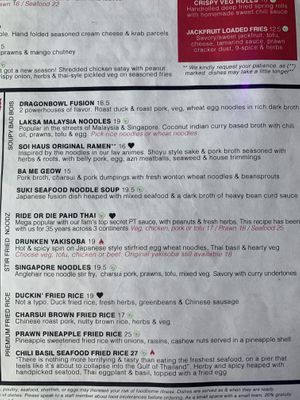 Vegan options   at Soi 705 in Richland