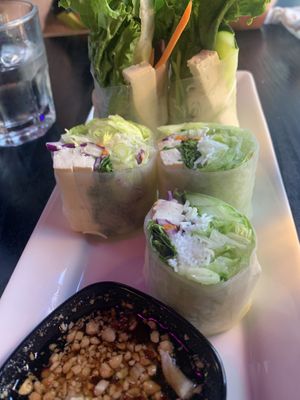 Fresh AF spring rolls with tofu   at Soi 705 in Richland