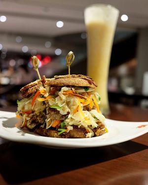 Chinese burger at Meimen SJT 梅門 in Taipei