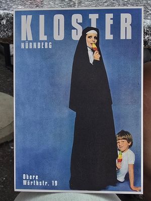 Flyer des Klosters at Kloster in Nuremberg