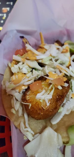 Cauliflower Tacos at Romero's Mexican Restaurant in Pahrump