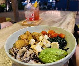 Vegan bowl  at Cafe K.O.B - By The Sea in Koh Samui