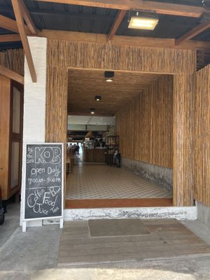 Samui’s morning starts early in the morning from 7 AM  at Cafe K.O.B - By The Sea in Koh Samui