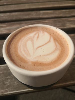 Hot chocolate at Halbstark in Detmold