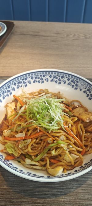 Vegan noodles with tofu. at ChopChop in Stockholm