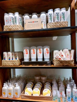 Human Heart Nature personal care products at Kultura Filipino in Mandaluyong