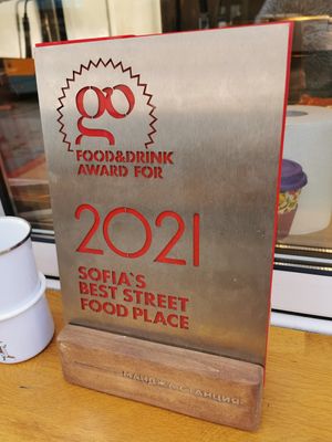 Award winning at Mangia Station in Sofia