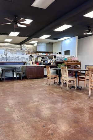 Interior. Counter service    at Yucca Tree Eatery in Yucca Valley