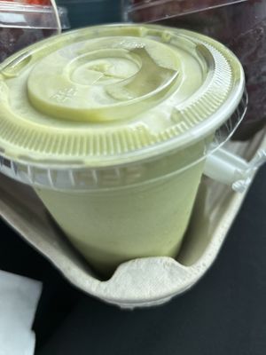 Matcha smoothie  at Purple Flamingo in Bellmore