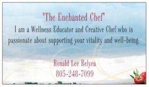 The Enchanted Chef's Logo Back Side
 at The Enchanted Chef in Spokane