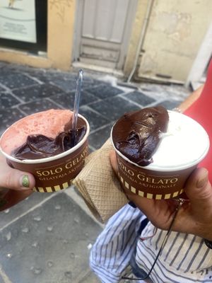   at Solo Gelato in Corfu