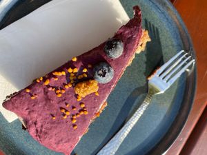Walnut-lemon-zucchini-blueberry cake  at Creativa in Ingolstadt