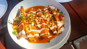 Tahini Sweet Potatoes at Creativa in Ingolstadt
