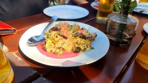 Hirse Salat at Creativa in Ingolstadt