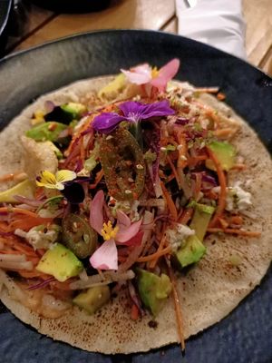 Sweet potato wrap at Meru Ubud in Ubud