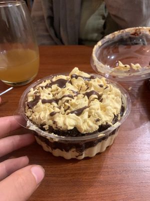 Chocolate lucuma dessert   at Florencia - Vegan Kitchen in Lima