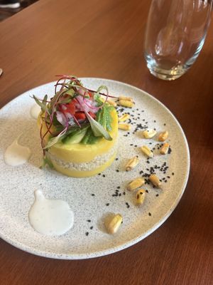 Peru dish   at Florencia - Vegan Kitchen in Lima