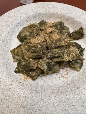 Pesto Ravioli   at Florencia - Vegan Kitchen in Lima