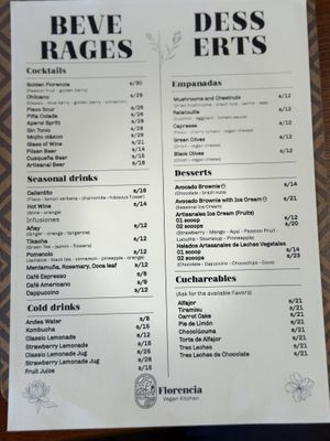   at Florencia - Vegan Kitchen in Lima