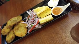 Chicharrón de setas at Florencia - Vegan Kitchen in Lima