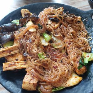  at Aejeong hot pot restaurant in Seoul