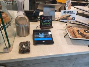 Front area at Cinnaholic in Austin