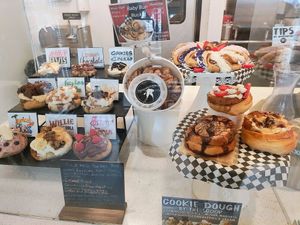 Choices at Cinnaholic in Austin