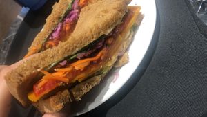 Vegan squash sandwich   at Caffè Nero - Dubai Mall in Dubai