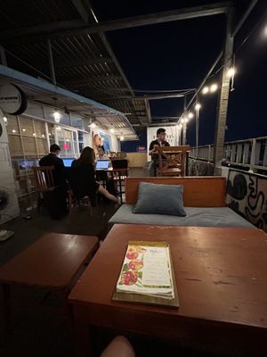 Chill space  at Aloha Poke & Beer in Ho Chi Minh City