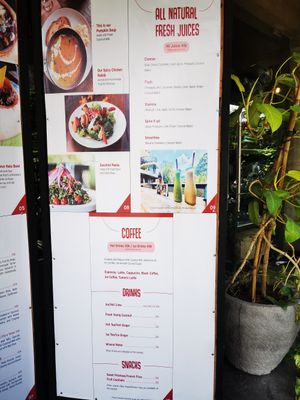 Drinks at Ubud Yoga Centre in Ubud