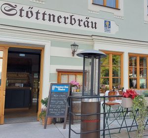 Main entrance at Gasthaus Stöttnerbräu in Vohburg An Der Donau