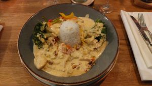 Thai Curry at Gasthaus Stöttnerbräu in Vohburg An Der Donau