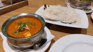 Tofu jalfrezi at Lakshmi Indisches Restaurant in Geisenfeld