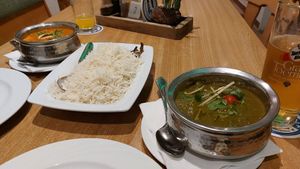 Tofu saag at Lakshmi Indisches Restaurant in Geisenfeld